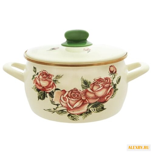 Кастрюля METROT Роза 22 л