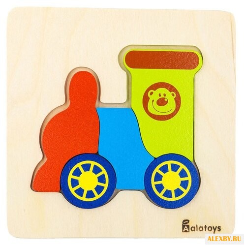 Рамка-вкладыш Alatoys Паровозик