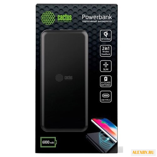 Аккумулятор cactus CS-PBHTWL-6000