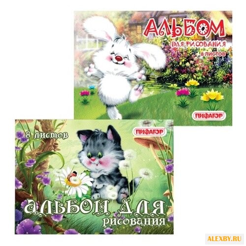 Альбом для рисования Пифагор