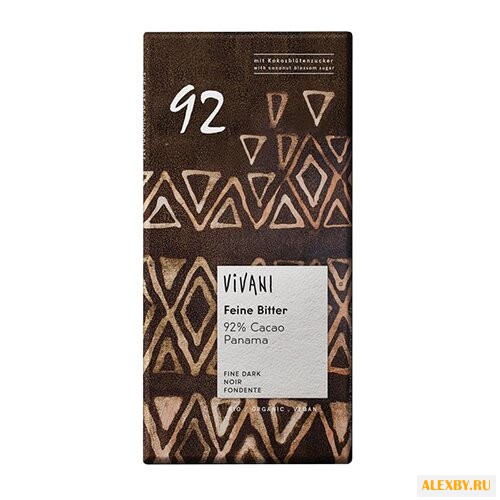 Шоколад Vivani горький 92%