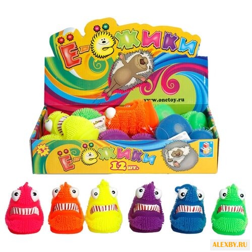 Игрушка-мялка 1 TOY Зубастый