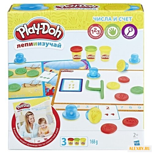 Масса для лепки Play-Doh Цифры