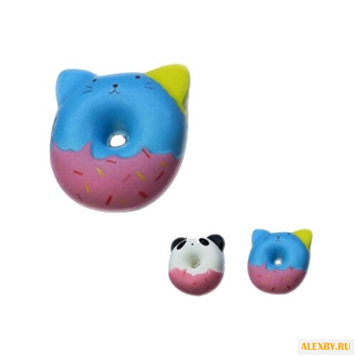 Игрушка-мялка 1 TOY Пончик Т12430