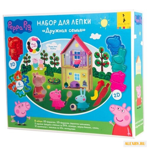 Масса для лепки РОСМЭН Свинка