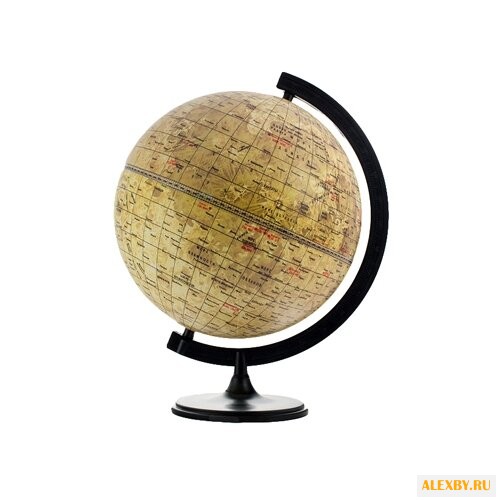 Глобус лунной поверхности