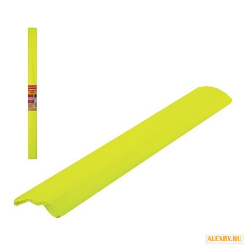 Цветная бумага крепированная