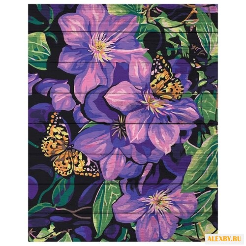 DALI Картина по номерам Цветы и