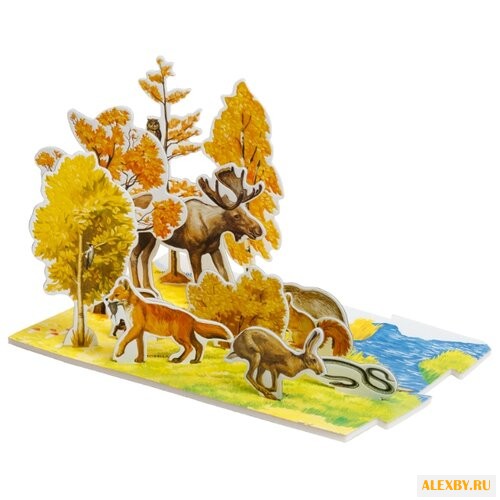 Пазл Умная Бумага Осень в лесу