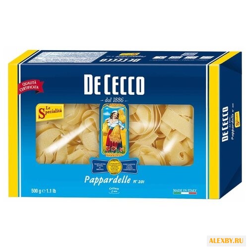 De Cecco Макароны Pappardelle