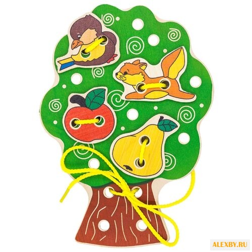 Шнуровка Alatoys Дерево ШД01