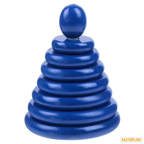 Пирамидка RNToys Синяя Д-518