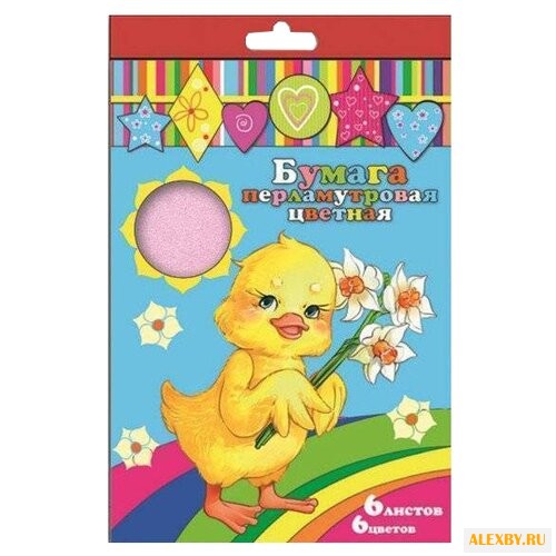Цветная бумага 40100 Феникс+