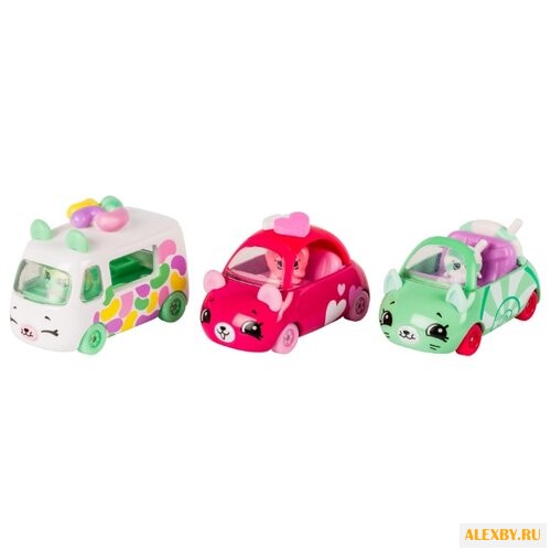 Игровой набор Moose Три машинки