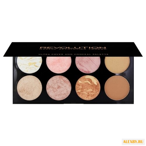 REVOLUTION палетка румян Ultra