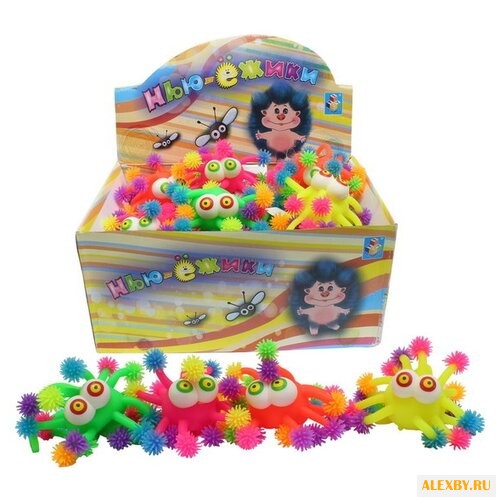 Игрушка-мялка 1 TOY Осьминог с