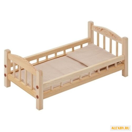 PAREMO Кроватка для куклы с