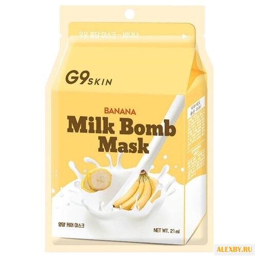 G9SKIN тканевая маска Milk Bomb