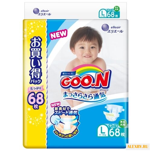 Goo.N подгузники Ultra L 9-14