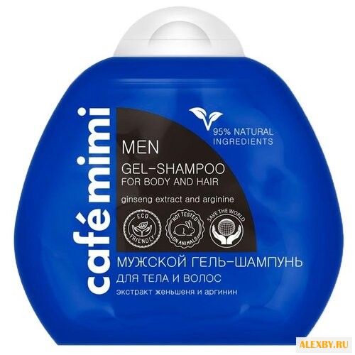 Гель-шампунь 2 в 1 Cafemimi