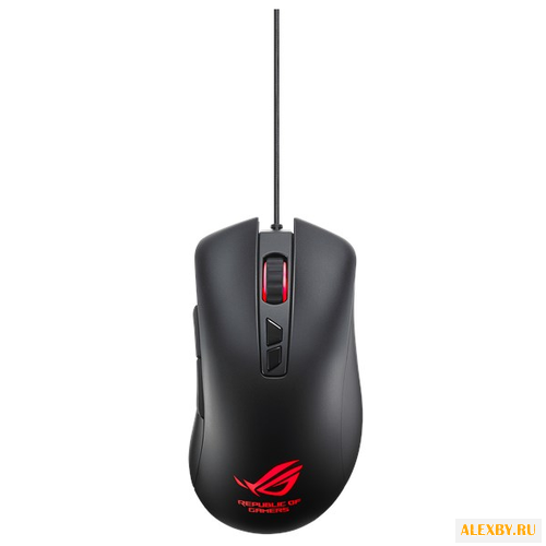 Мышь ASUS GT300 Black USB