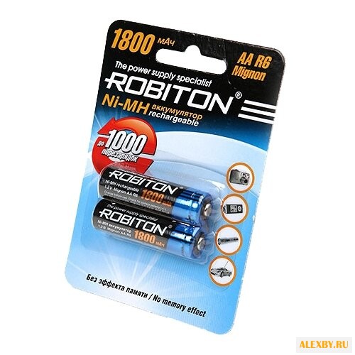 Аккумулятор AA Ni-Mh 1800 мА·ч