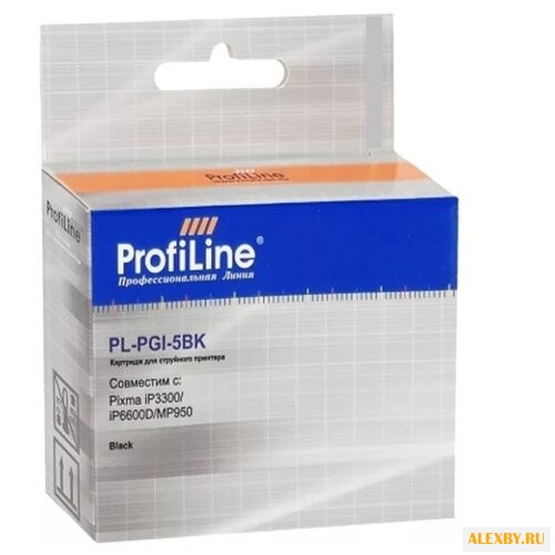 Картридж ProfiLine PL-PGI-5BK-Bk