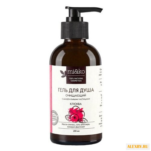 Гель для душа MI&KO Клюква
