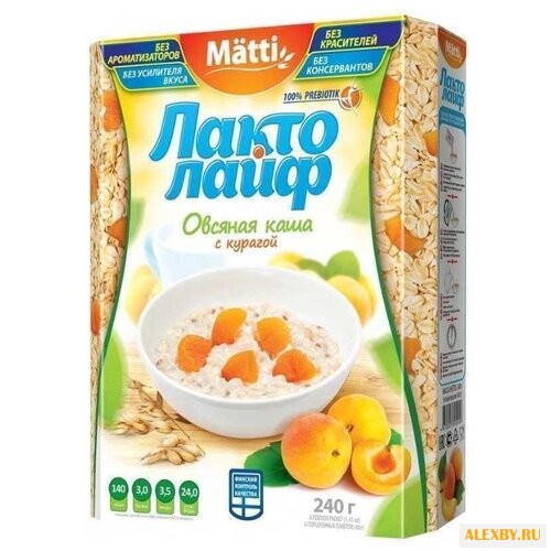 Matti Каша Лактолайф с курагой
