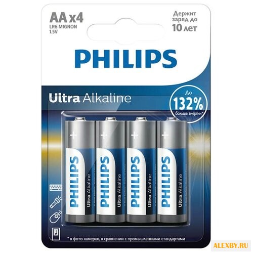 Батарейка AA Philips LR6E4B 51