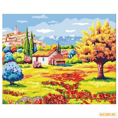 Рыжий кот Картина по номерам