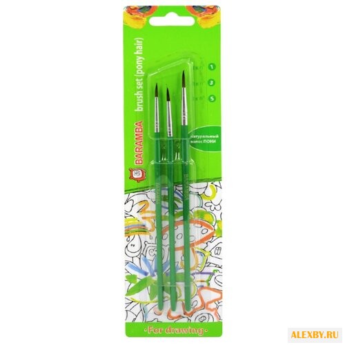 Набор кистей BARAMBA пони