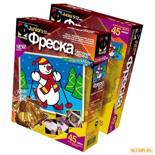 Фантазёр Фреска «Снеговик» 407013