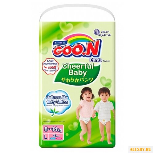 Goo.N трусики Сheerful Baby L