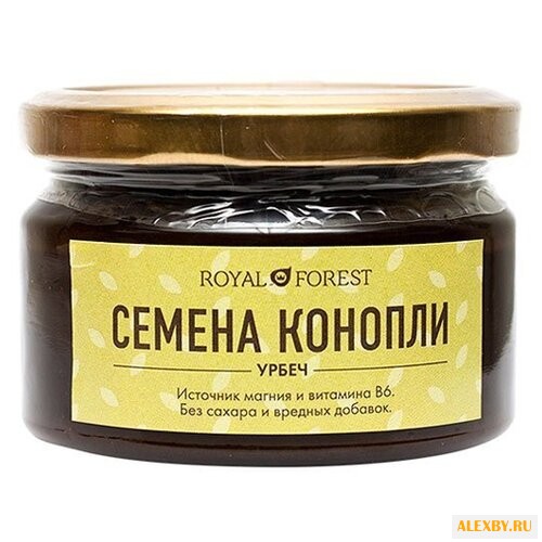 ROYAL FOREST Урбеч семена конопли