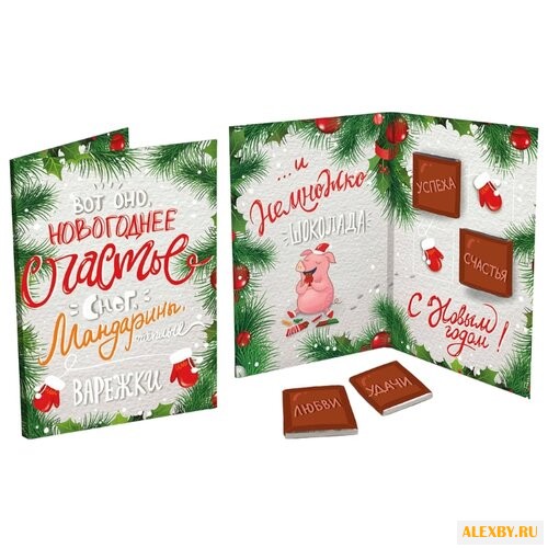 Шоколад CHOKOCAT Новогоднее