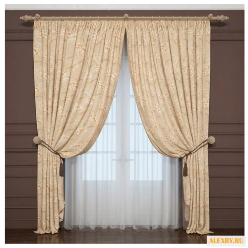 Фотошторы Сирень Пастель 04833