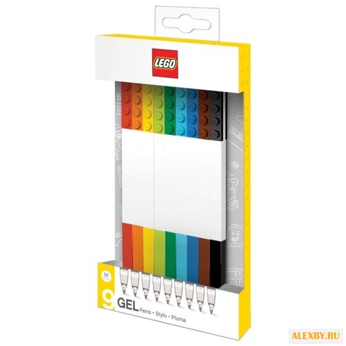 LEGO Набор гелевых ручек 9 шт M