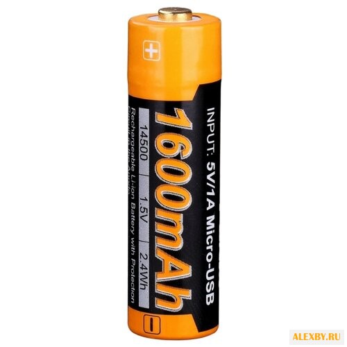 Аккумулятор AA Li-Ion 1600 мА·ч