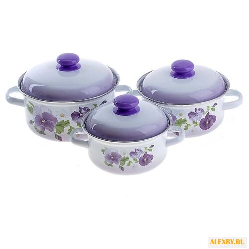 Набор кастрюль Лысьвенский