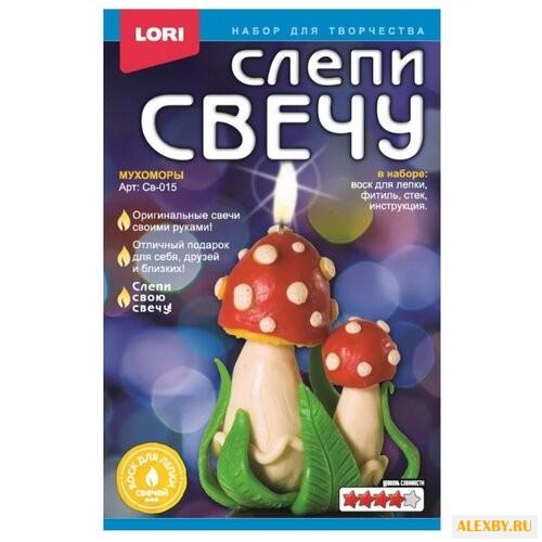 LORI Слепи свечу Мухоморы Св-015