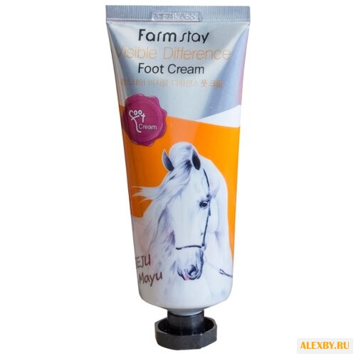 Farmstay Крем для ног Jeju mayu