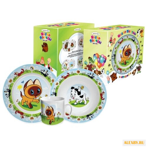 Набор для завтрака ОСЗ Котенок