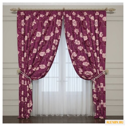 Фотошторы Сирень Гретта на