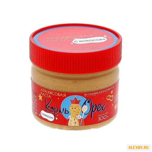 Король Орех Арахисовая паста с