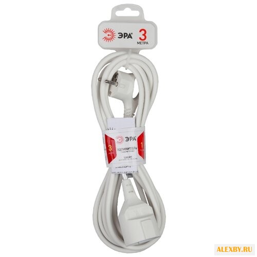 Удлинитель ЭРА U-1е Б0026329 3 м
