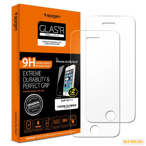 Защитное стекло Spigen GLAS.tR
