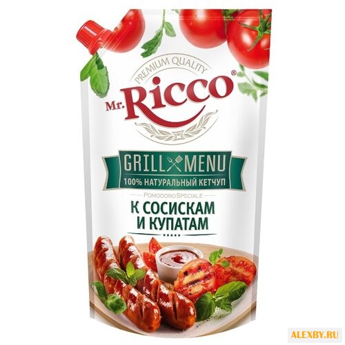 Кетчуп Mr.Ricco К сосискам и