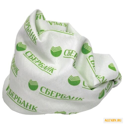 Бандана с логотипом Сбербанк