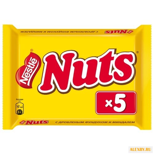 Батончик Nuts с фундуком и